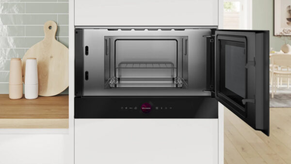 Bosch Serie 8 BER7321B1 Mikrowelle Schwarz Solo-Mikrowelle Integriert 21 l 900 W – Bild 4