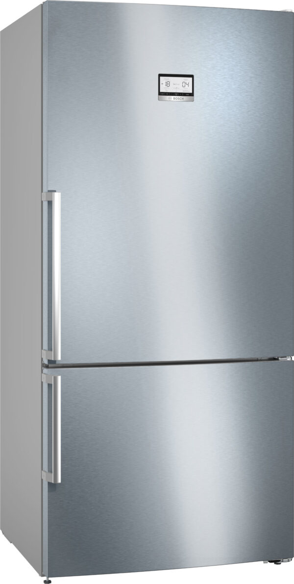 Bosch Serie 6 KGN86AIDR Kühl- und Gefrierkombination Freistehend 631 l D Edelstahl