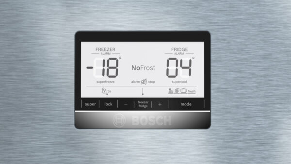 Bosch Serie 6 KGN86AIDR Kühl- und Gefrierkombination Freistehend 631 l D Edelstahl – Bild 5