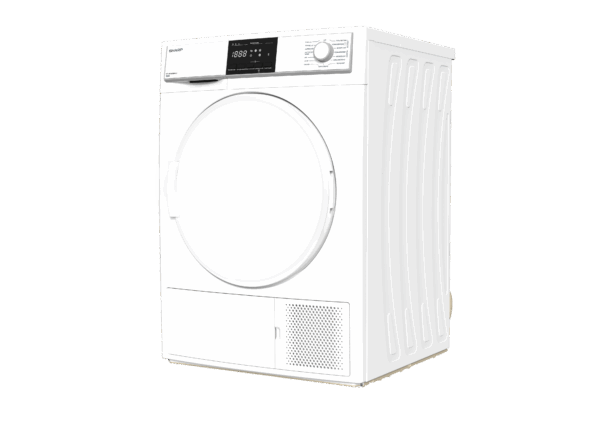 SHARP Wärmepumpentrockner KD-HHB8S8PW3-DE  8kg – Bild 3