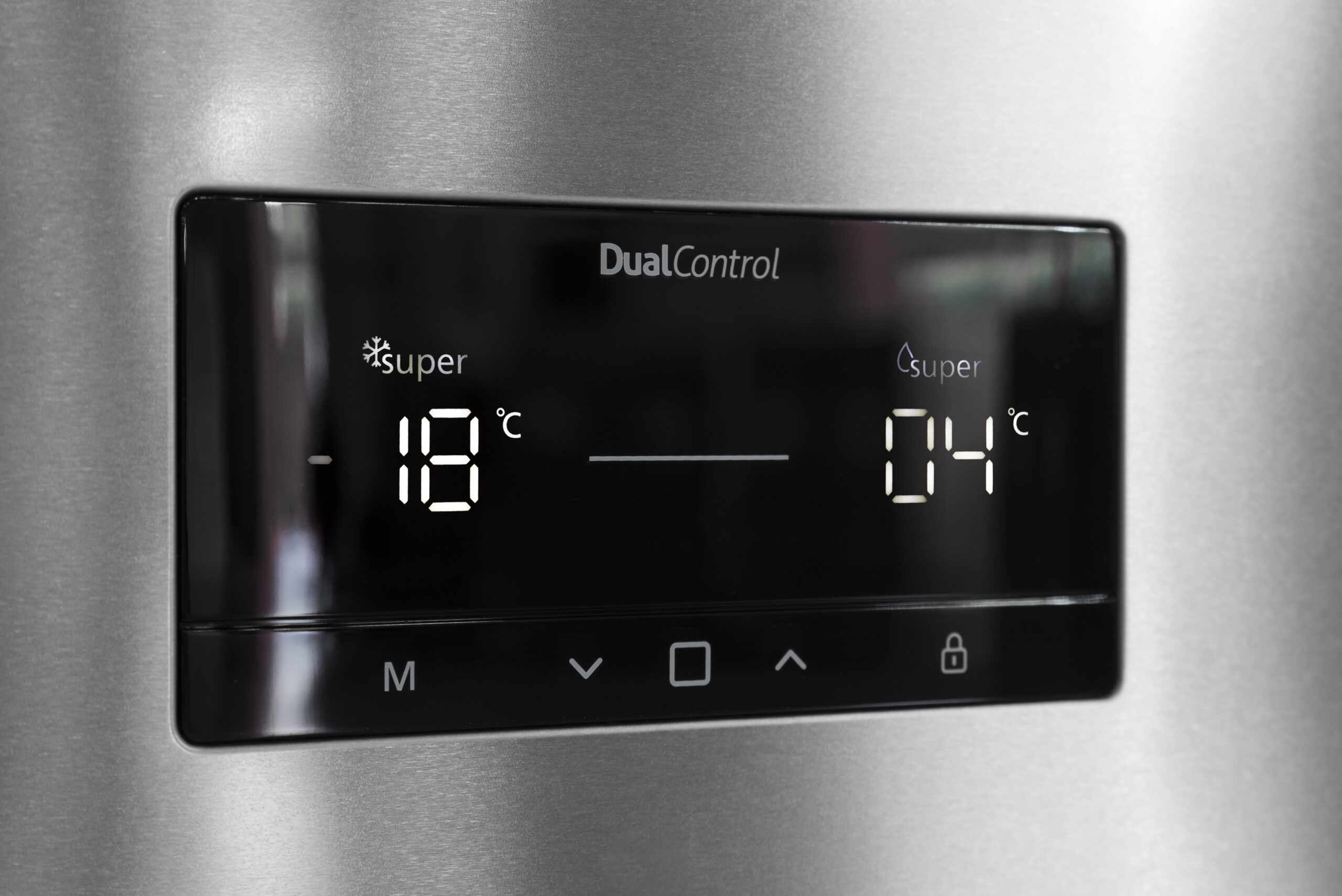 SHARP Kühl-Gefrier-Kombination SJ-BA09RHXLC-EU 207L/88L Edelstahl-Look – Bild 5