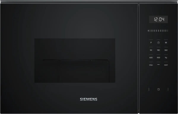 Siemens iQ500 BE555LMB1 Mikrowelle Schwarz Grill-Mikrowelle Integriert 25 l 900 W