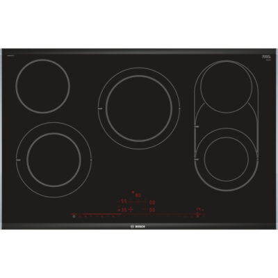 Bosch Serie 8 PKM875DP1D Kochfeld Schwarz, Edelstahl Integriert Keramik 5 Zone(n)