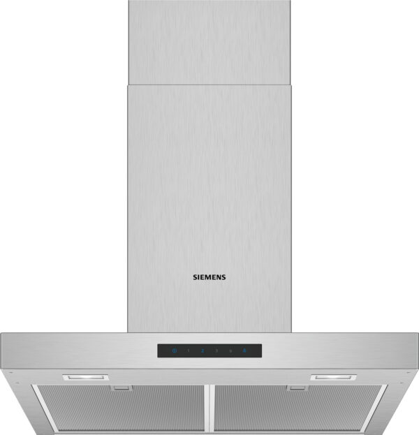 Siemens iQ300 LC66BBM50 Dunstabzugshaube Wandmontiert Edelstahl B 580 m³/h