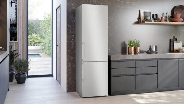 Siemens iQ500 KG39NAIAT Kühl- und Gefrierkombination Freistehend 363 l A Edelstahl – Bild 3