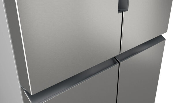 Siemens iQ300 KF96NVPEA Side-by-Side Kühlkombination Freistehend 605 l E Silber – Bild 9