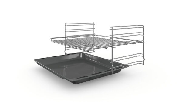Bosch Serie 2 HBF133BR0 Backofen 66 l Schwarz, Edelstahl – Bild 3