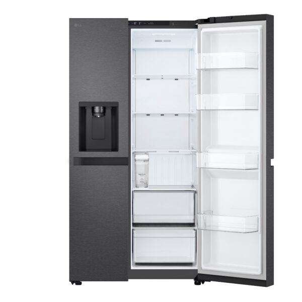LG GSLC41EPPE Side-by-Side Kühlkombination Freistehend 641 l E Schwarz – Bild 13