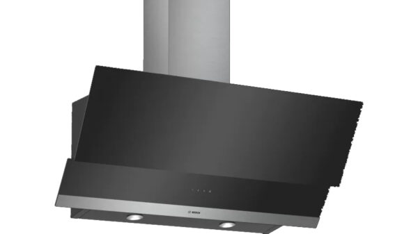 Bosch Serie 2 DWK095G60 Dunstabzugshaube Wandmontiert Schwarz, Grau 629 m³/h