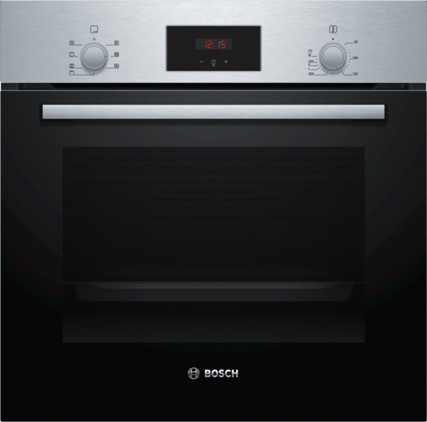 Bosch Serie 2 HBF133BR0 Backofen 66 l Schwarz, Edelstahl