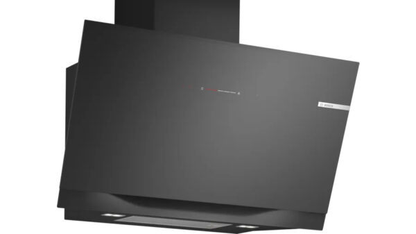 Bosch Serie 8 DWK91LT60 Dunstabzugshaube Wandmontiert Schwarz 441 m³/h