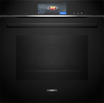 Siemens iQ700 HS758G3B1 Dampfgarer Medium Schwarz Berührung