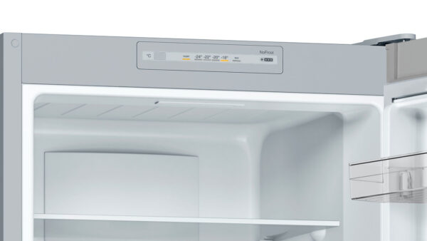 Bosch Serie 2 KGN33NLEB Kühl- und Gefrierkombination Freistehend 282 l E Edelstahl – Bild 4