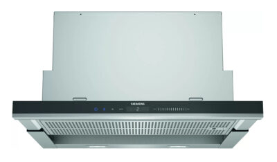 Siemens iQ700 LI69SA684 Dunstabzugshaube Halb eingebaut (Pullout) Schwarz, Edelstahl 935 m³/h