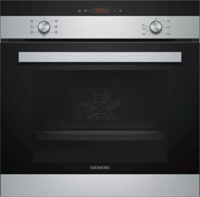 Siemens iQ100 HB113FBS1 Backofen 66 l Schwarz, Edelstahl