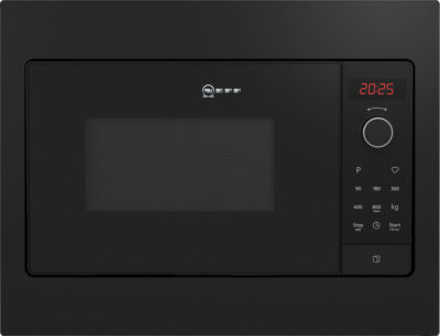 Neff HLAWG25S3 Mikrowelle Schwarz Solo-Mikrowelle Integriert 20 l 800 W