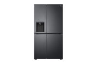 LG GSLV71MCLE Side-by-Side Kühlkombination Freistehend 635 l E Schwarz