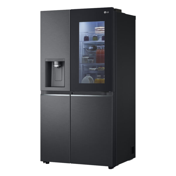 LG GSXV90MCDE Side-by-Side Kühlkombination Freistehend 635 l E Schwarz – Bild 8