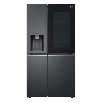 LG GSXV90MCDE Side-by-Side Kühlkombination Freistehend 635 l E Schwarz