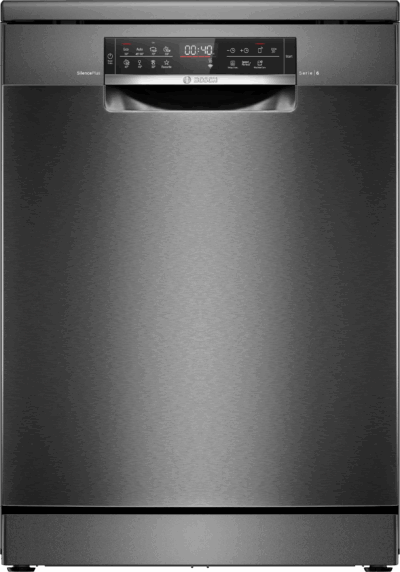 BOSCH Serie 6 Stand Geschirrspüler 60cm Edelstahl SMS6ECC12E