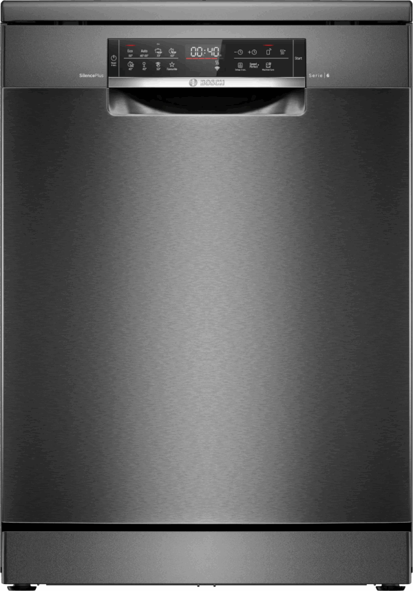 BOSCH Serie 6 Stand Geschirrspüler 60cm Edelstahl SMS6ECC12E
