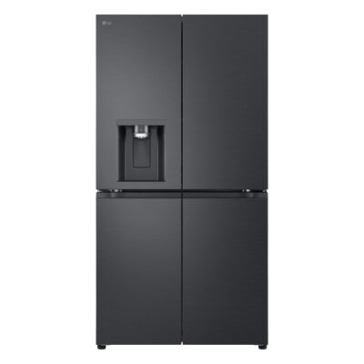 LG GML960EVBE Side-by-Side Kühlkombination Freistehend 641 l E Schwarz