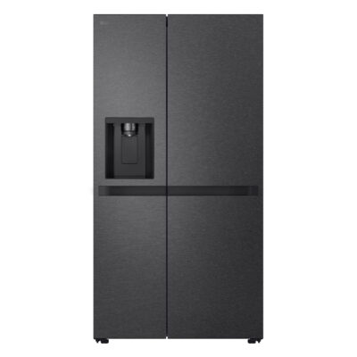 LG GSLC41EPPE Side-by-Side Kühlkombination Freistehend 641 l E Schwarz