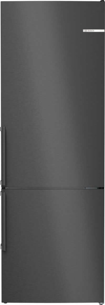 Bosch Serie 4 KGN49OXBT Kühl- und Gefrierkombination Freistehend B Schwarz