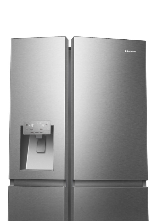 Hisense RS818N4TIC Side-by-Side Kühlkombination Freistehend 632 l C Edelstahl – Bild 27