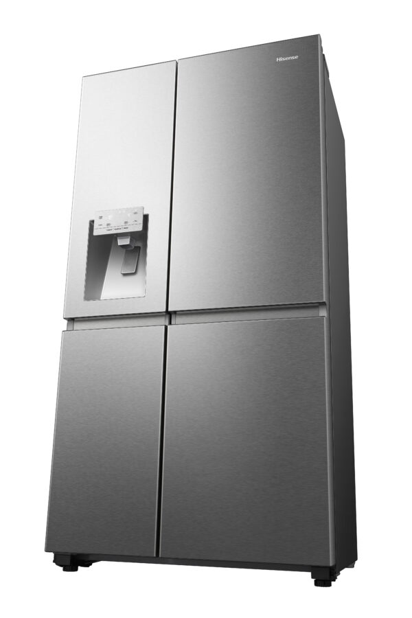 Hisense RS818N4TIC Side-by-Side Kühlkombination Freistehend 632 l C Edelstahl – Bild 13