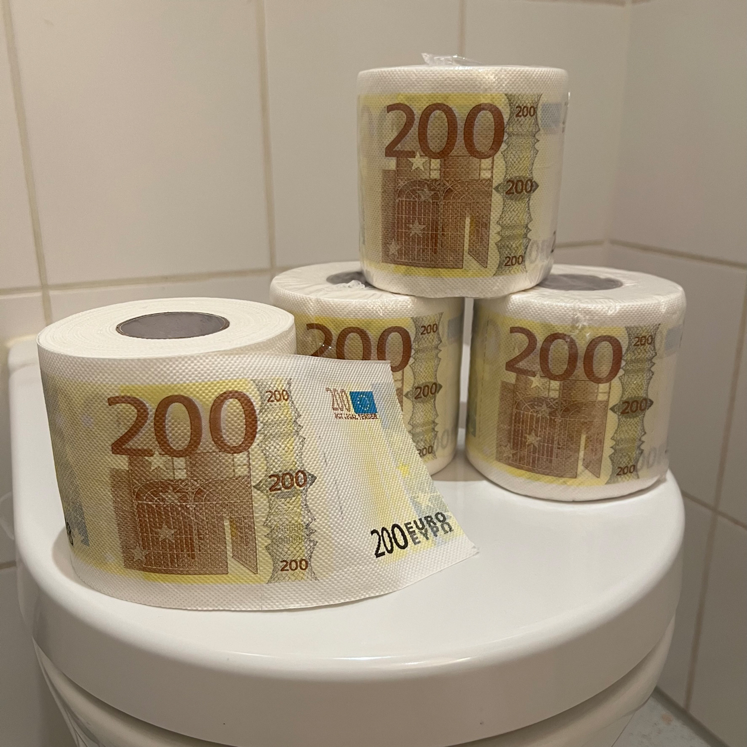 Mad Monkey - Toilettenpapier "200Euro" – Bild 4