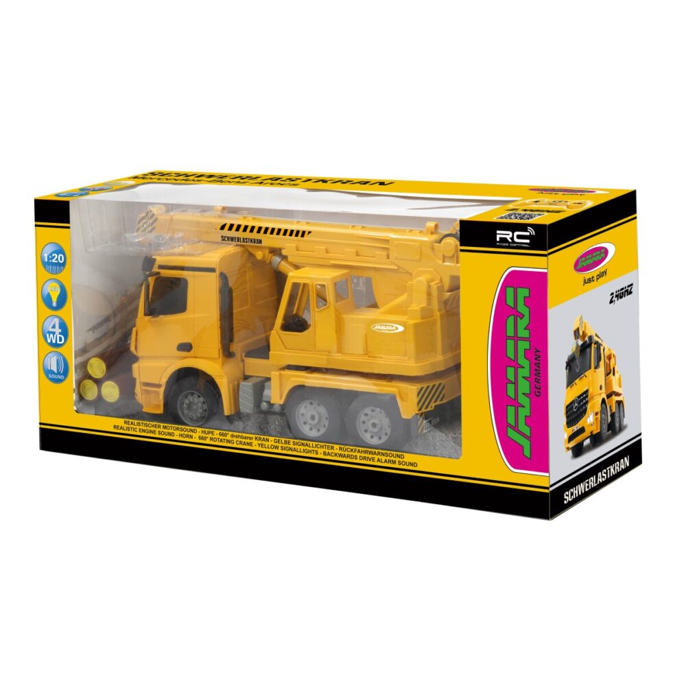 JAMARA Schwerlastkran Mercedes-Benz Arocs 1:20 2,4GHz – Bild 13