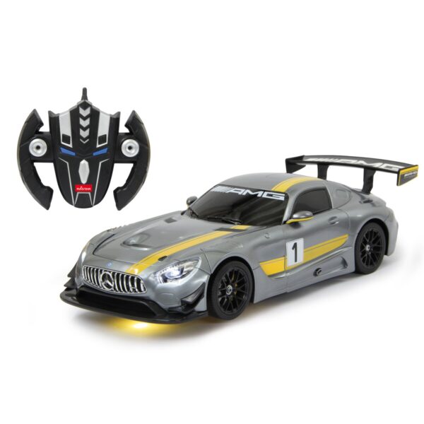 JAMARA Mercedes-AMG GT3 1:14 grau 2,4GHz transformable