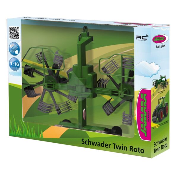 JAMARA Schwader Twin Roto für RC-Traktor 1:16