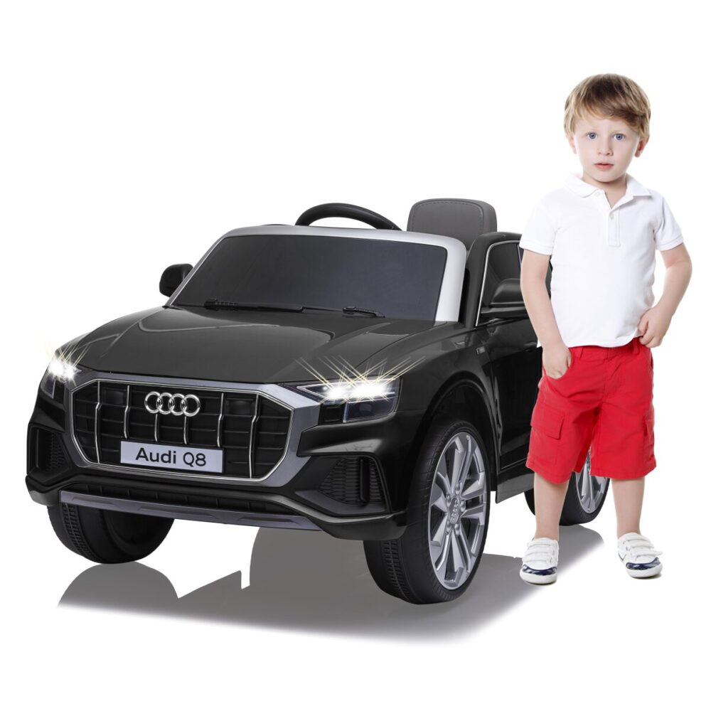 JAMARA Ride-on Audi Q8 schwarz 12V – Bild 2
