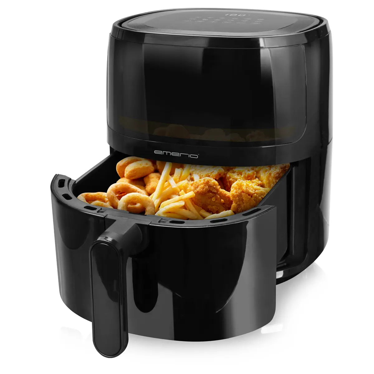 Emerio Heißluftfritteuse, Smart Fryer, 5L,schwarz,Cool t – Bild 5