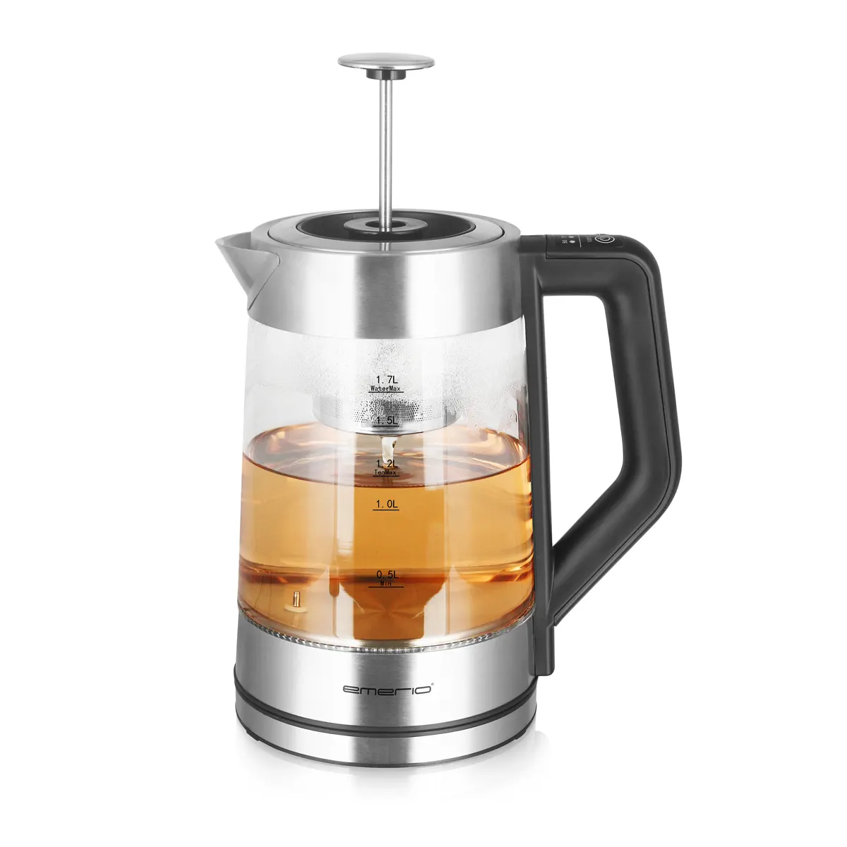 Emerio Wasserkocher 1,7 l, 5 Heizleistungsst., Farbwechsel