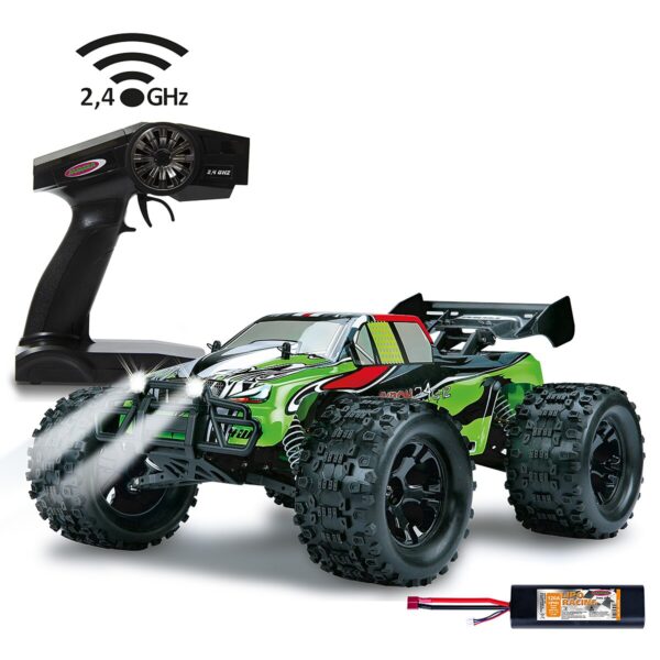 JAMARA Akron Monstertruck BL 4WD 1:10 Lipo 2,4GHz Wheelybar
