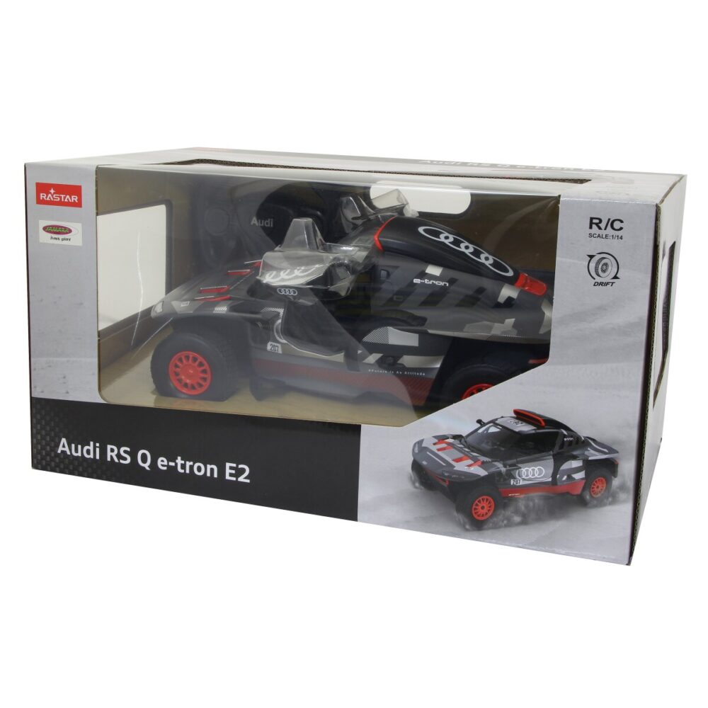 JAMARA AUDI RS Q e-tron E2 1:14 grau 2,4GHz Tür manuell Driftfunktion – Bild 20