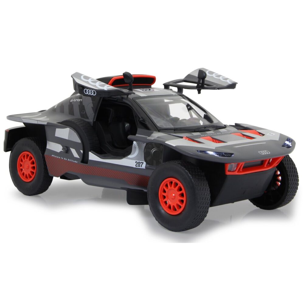 JAMARA AUDI RS Q e-tron E2 1:14 grau 2,4GHz Tür manuell Driftfunktion – Bild 26