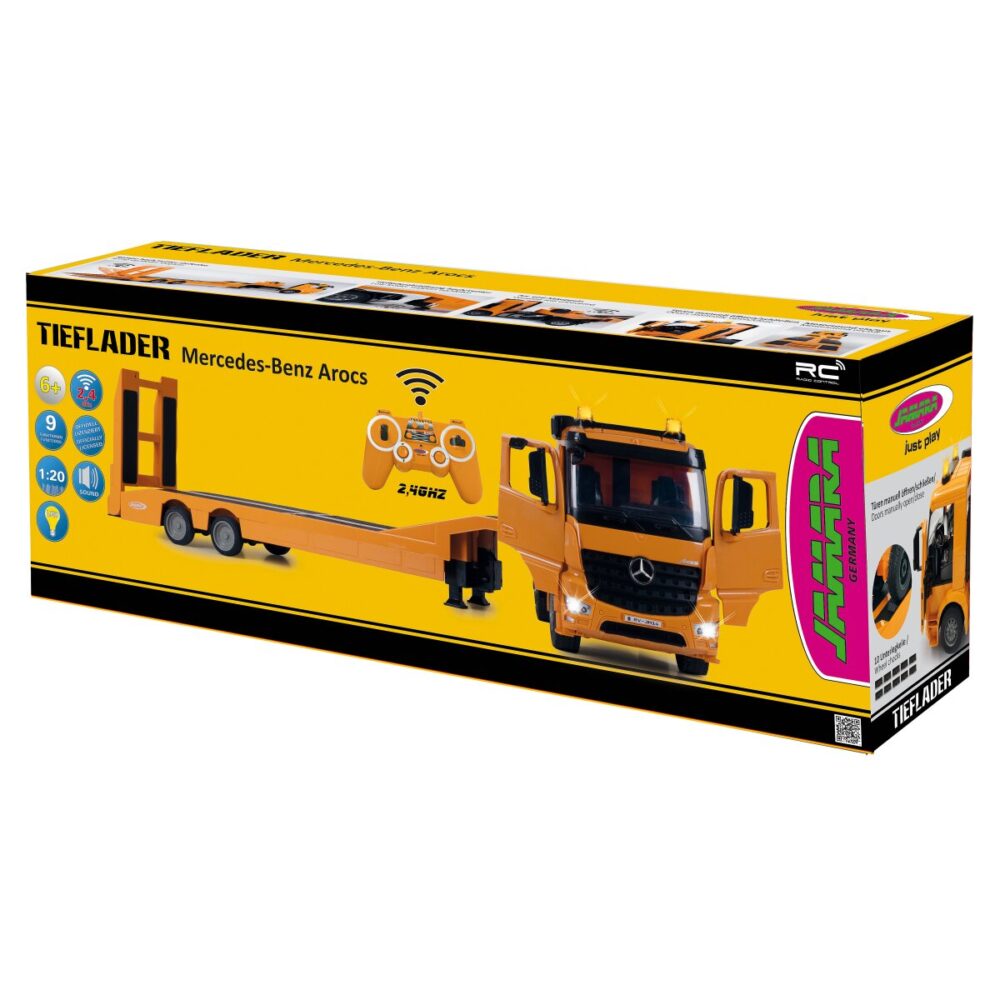 JAMARA Tieflader Mercedes-Benz Arocs 1:20 2,4GHz – Bild 2