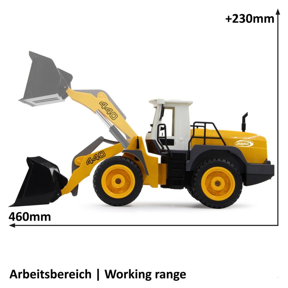 JAMARA Radlader 440 1:20 2,4GHz – Bild 11
