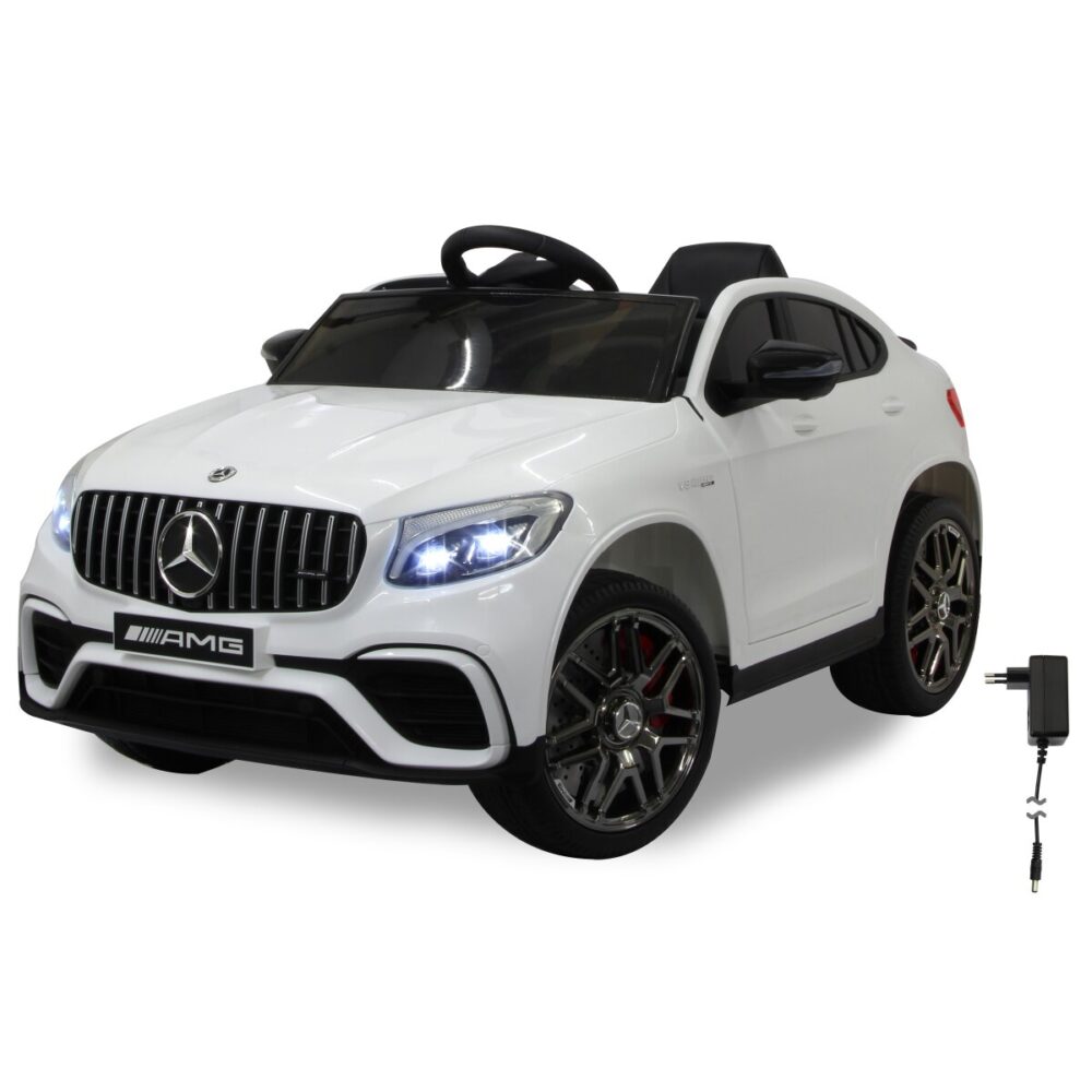 JAMARA Ride-on Mercedes-AMG GLC 63 S Coupé weiß 12V – Bild 9