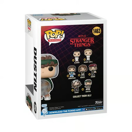 Funko Pop! Figur Stranger Things Dustin Schild/Schwert 10cm – Bild 3