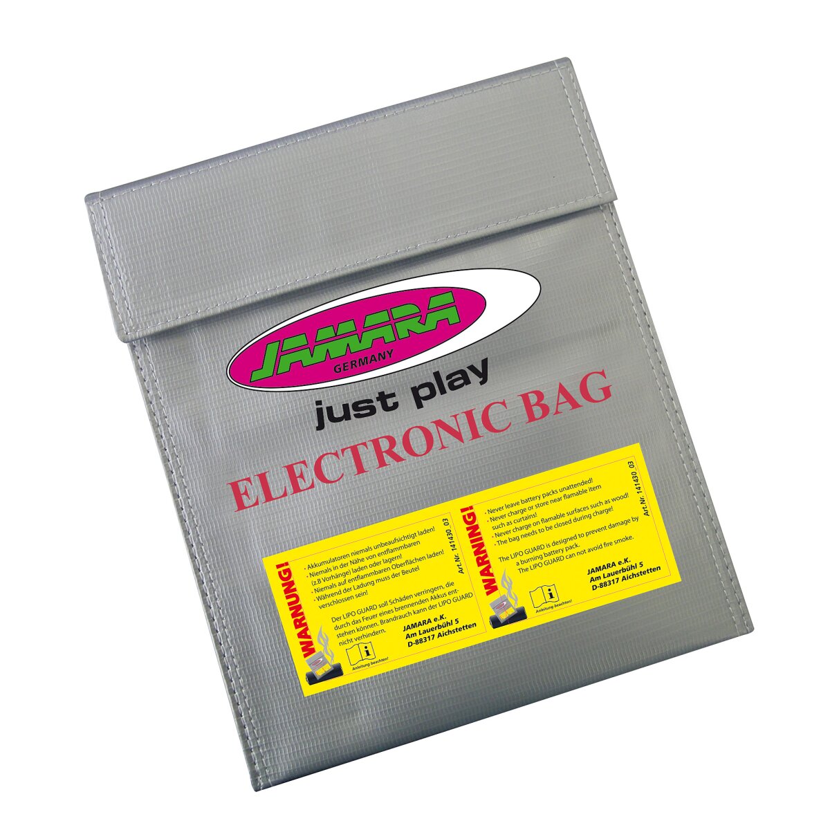 JAMARA LiPo Guard Lipobrandschutz- tasche XL 30 x 23 cm