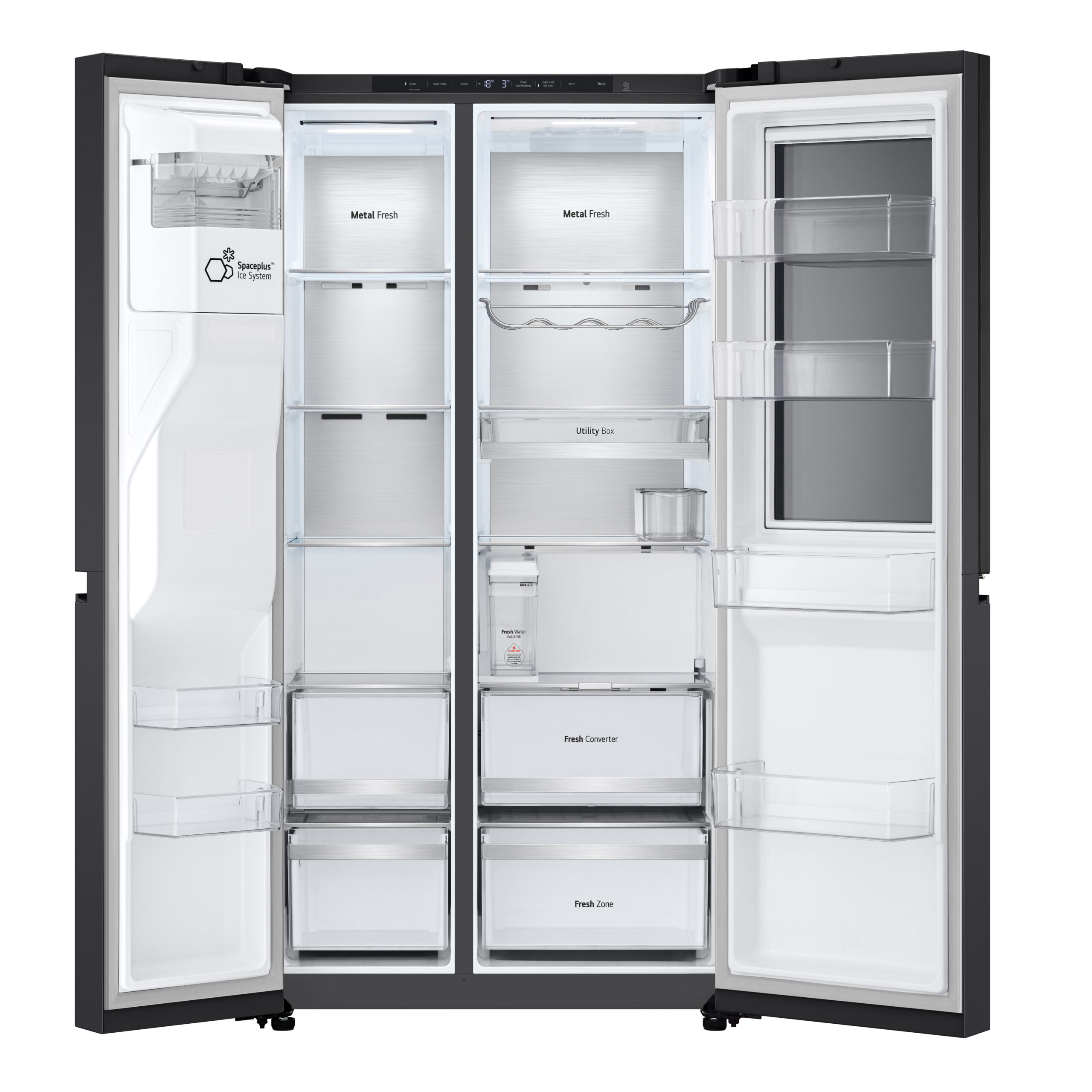 LG GSXE91EVAD Side-by-Side schwarz – Bild 6